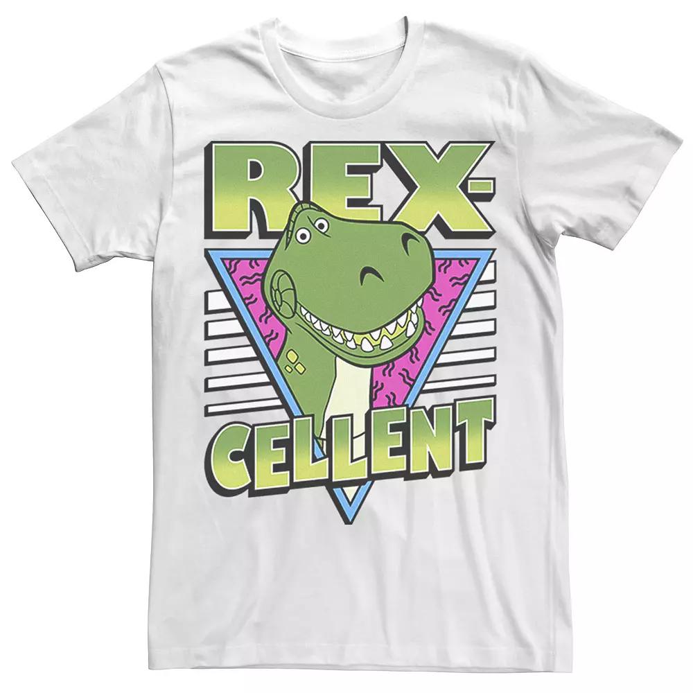 Disney / Pixar's Toy Story 4 Men's Retro Rex-cellent Portrait Tee,  Product Image
