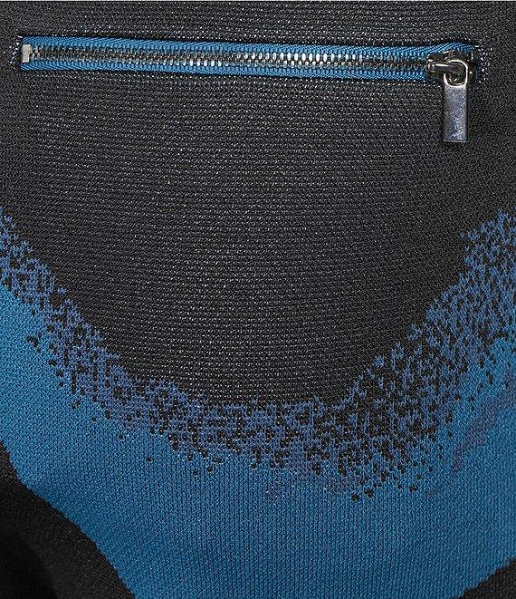 Murano Big & Tall Interdimensional Collection Heat Map Jacquard 8#double; Inseam Shorts Product Image