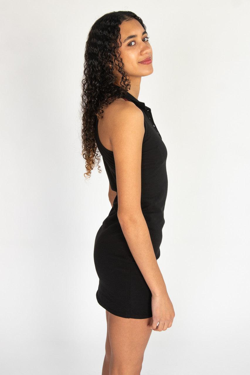 Sleeveless Polo Mini Dress Product Image