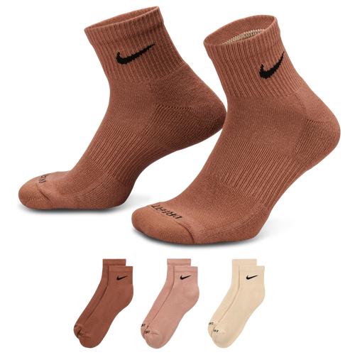 Nike Mens Nike 3 Pack Dri-FIT Plus Quarter Socks - Mens Product Image