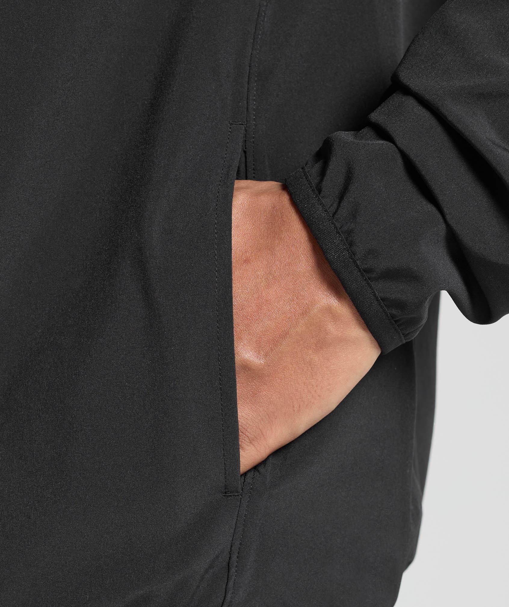 Gymshark Arrival Track Jacket - Black Male Product Image