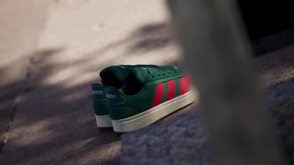 adidas Grand Court Alpha Shoes Semi Lucid Blue 11 Mens Product Image