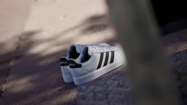 adidas Grand Court Shoes Cloud White 10 Womens Product Image