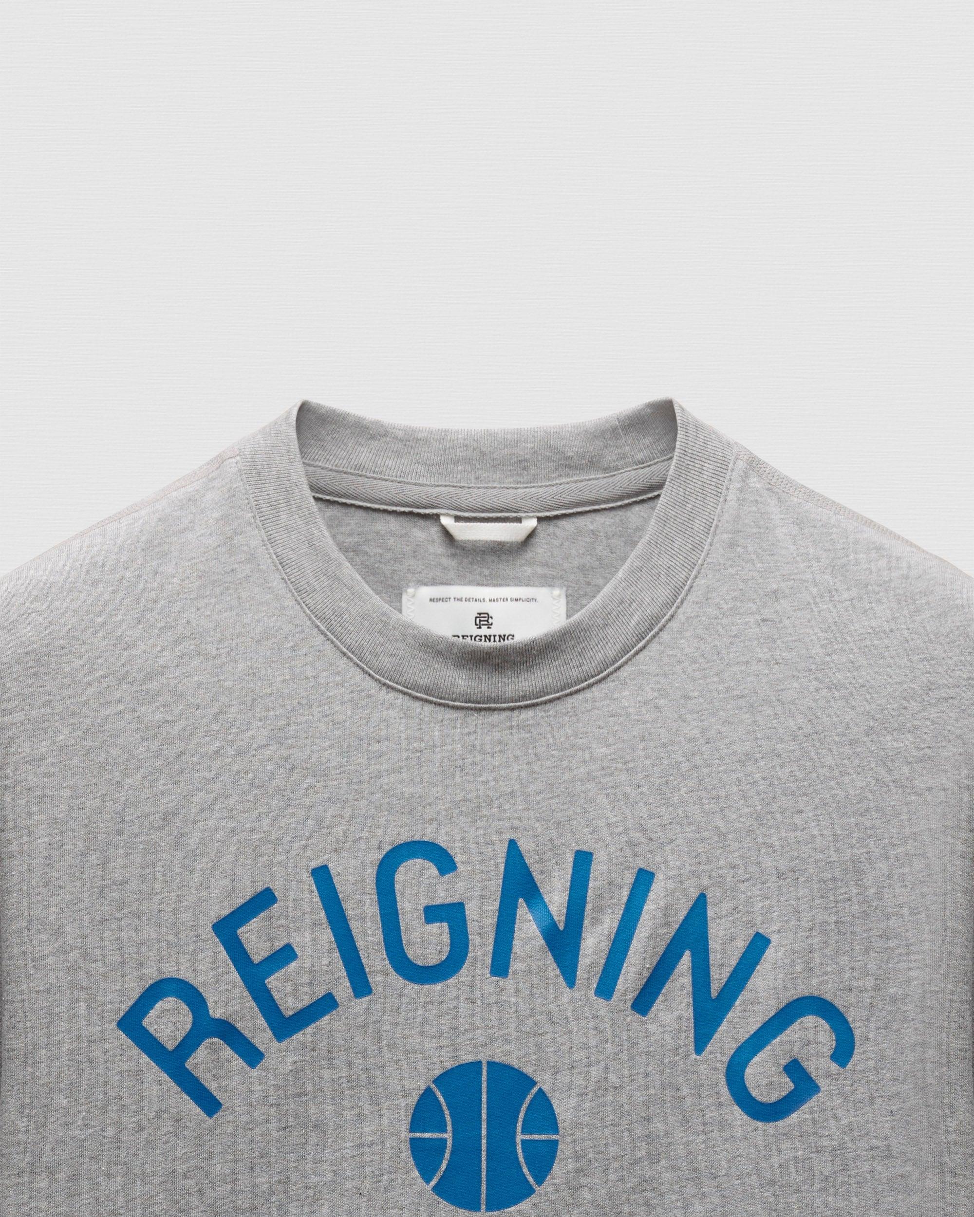 Midweight Jersey Basketball Standard T-Shirt Male Product Image