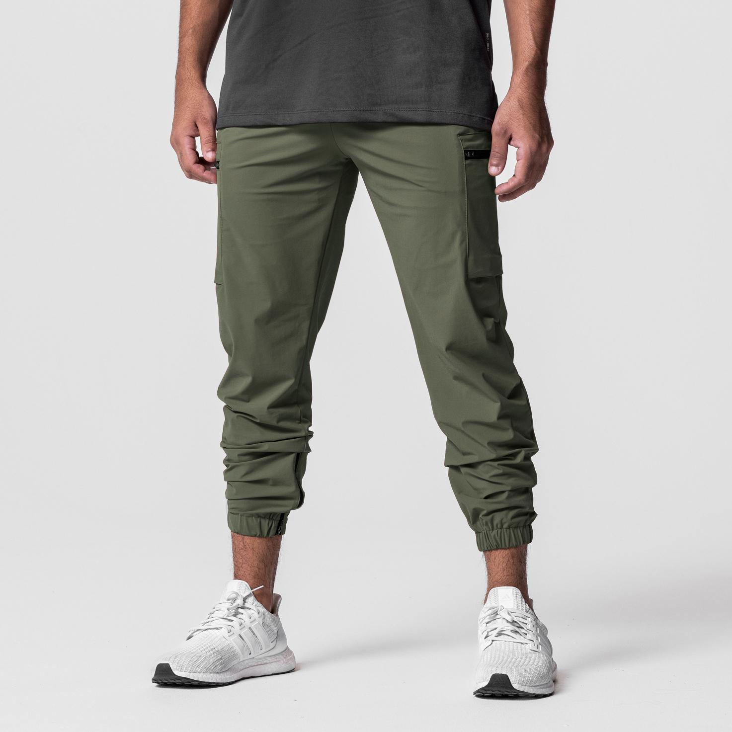 0656. Tetra-Lite® Standard Zip Jogger - Olive Male Product Image