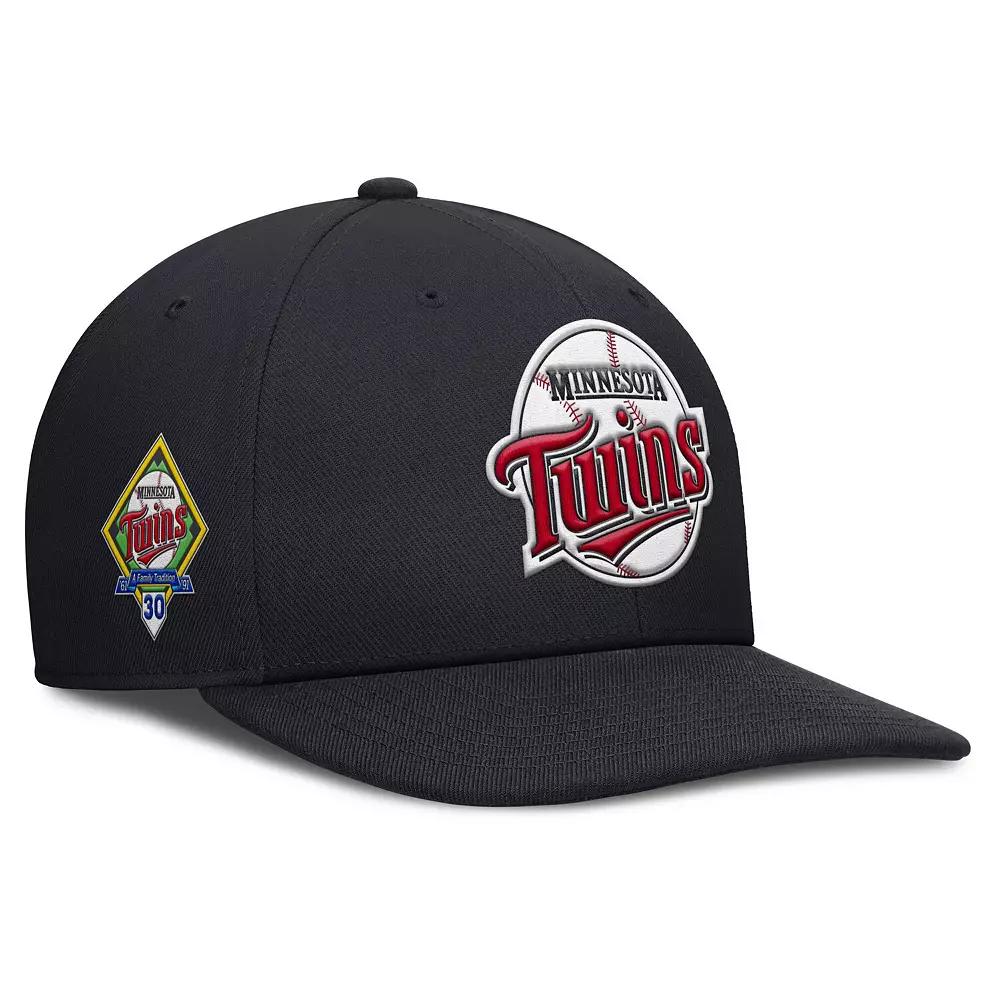 Men's Nike Navy Minnesota Twins Pro Performance Snapback Hat,  Product Image