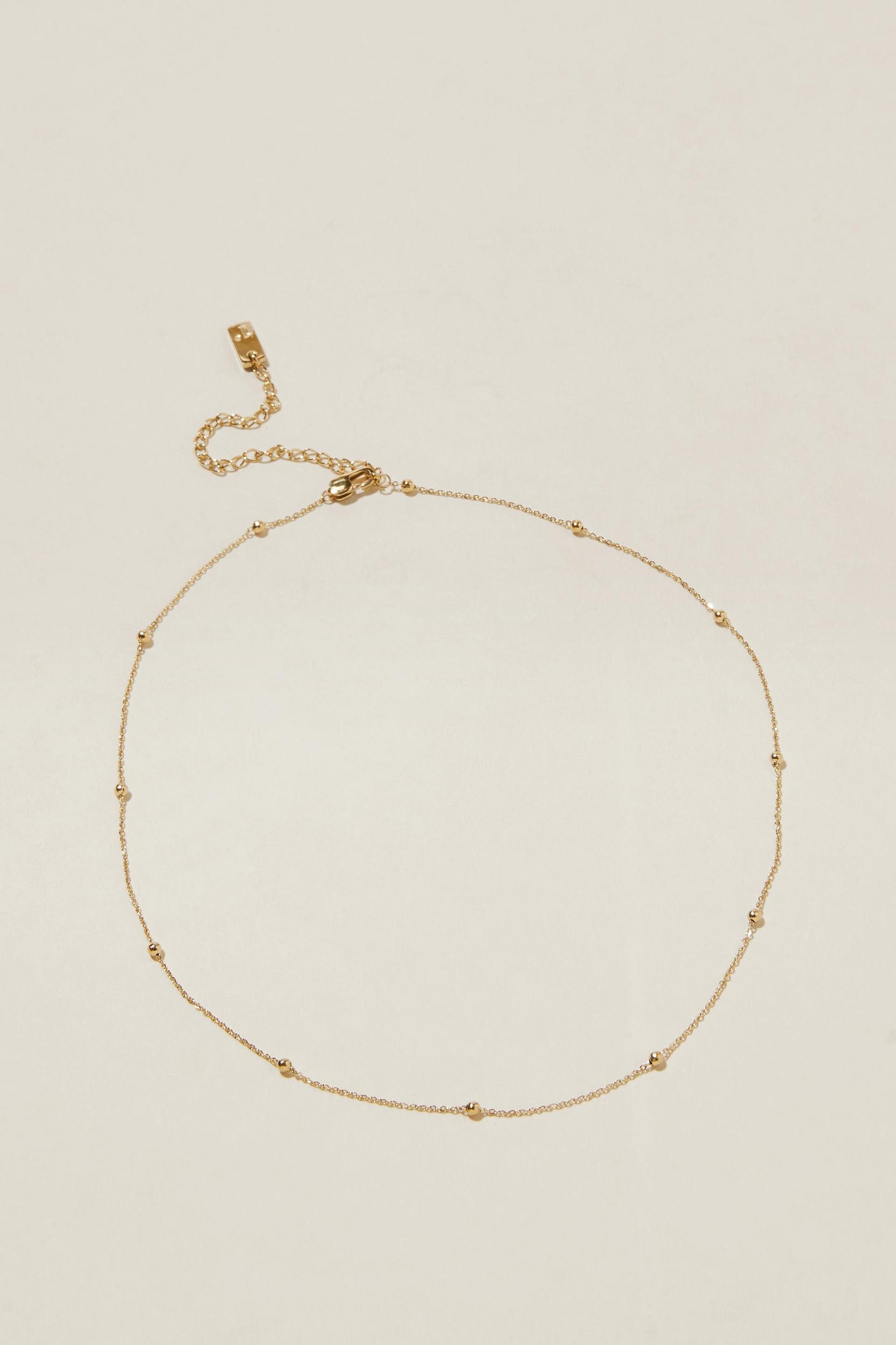 Waterproof Fine Chain Necklace Product Image