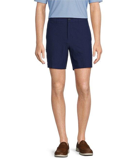 Roundtree & Yorke 7#double; Flat Front Performance Shorts Product Image