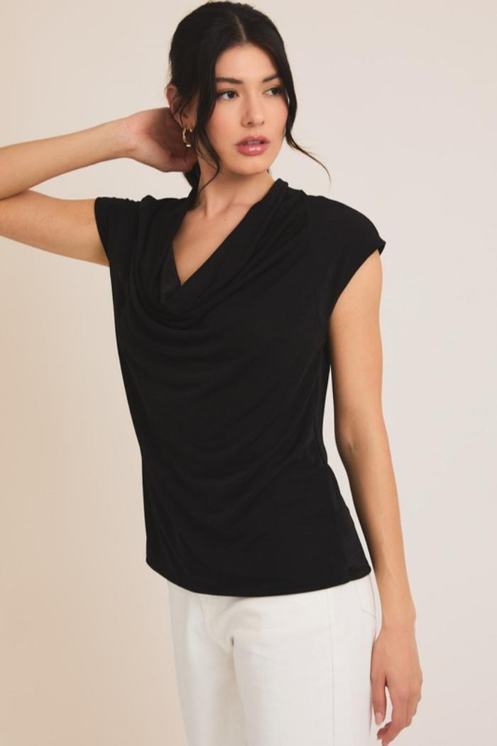 Cowl Neck Top Product Image
