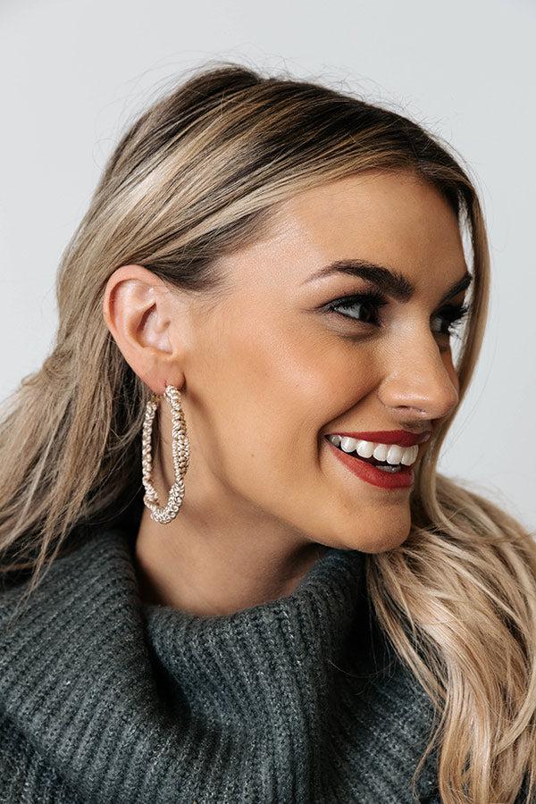 Boho In Soho Hoop Earrings Product Image