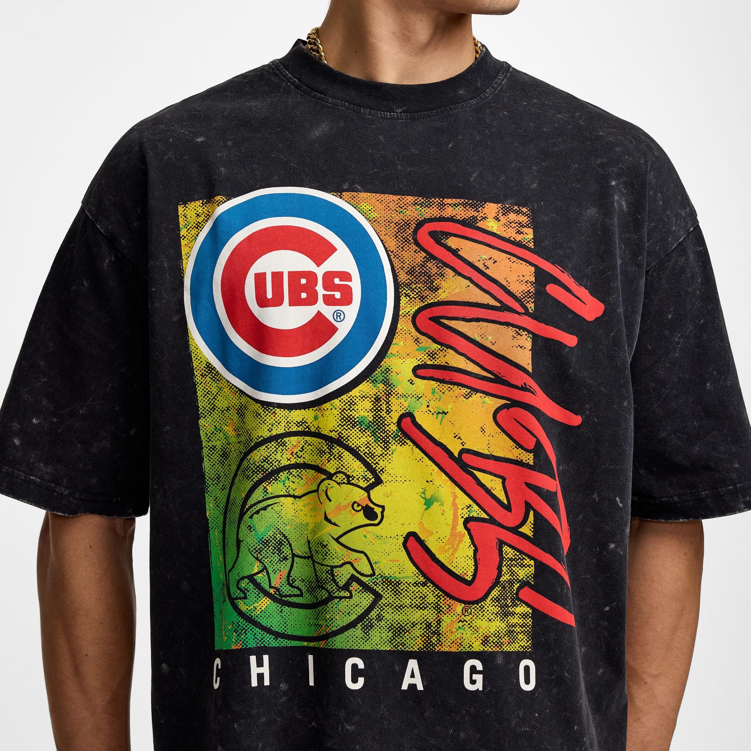 New York Mets Sport Classics Boxy Black T-Shirt Male Product Image