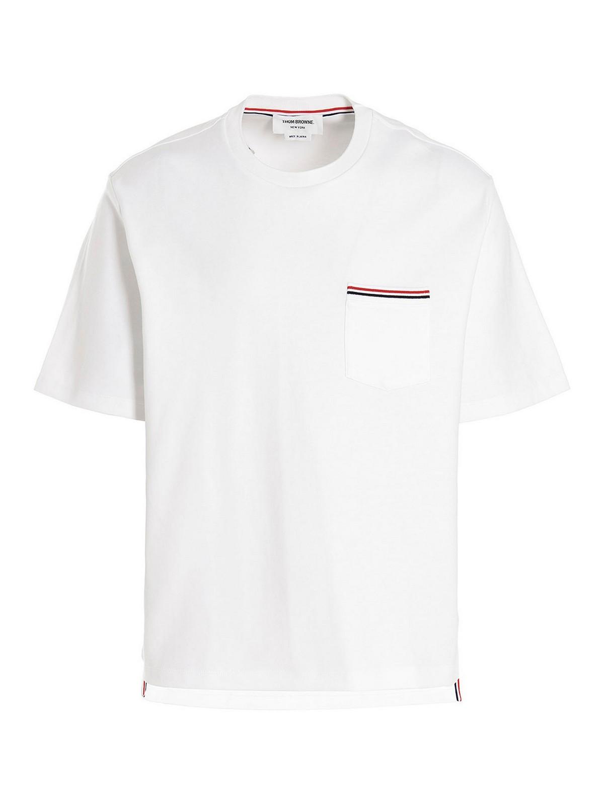 THOM BROWNE Topwear In White Product Image