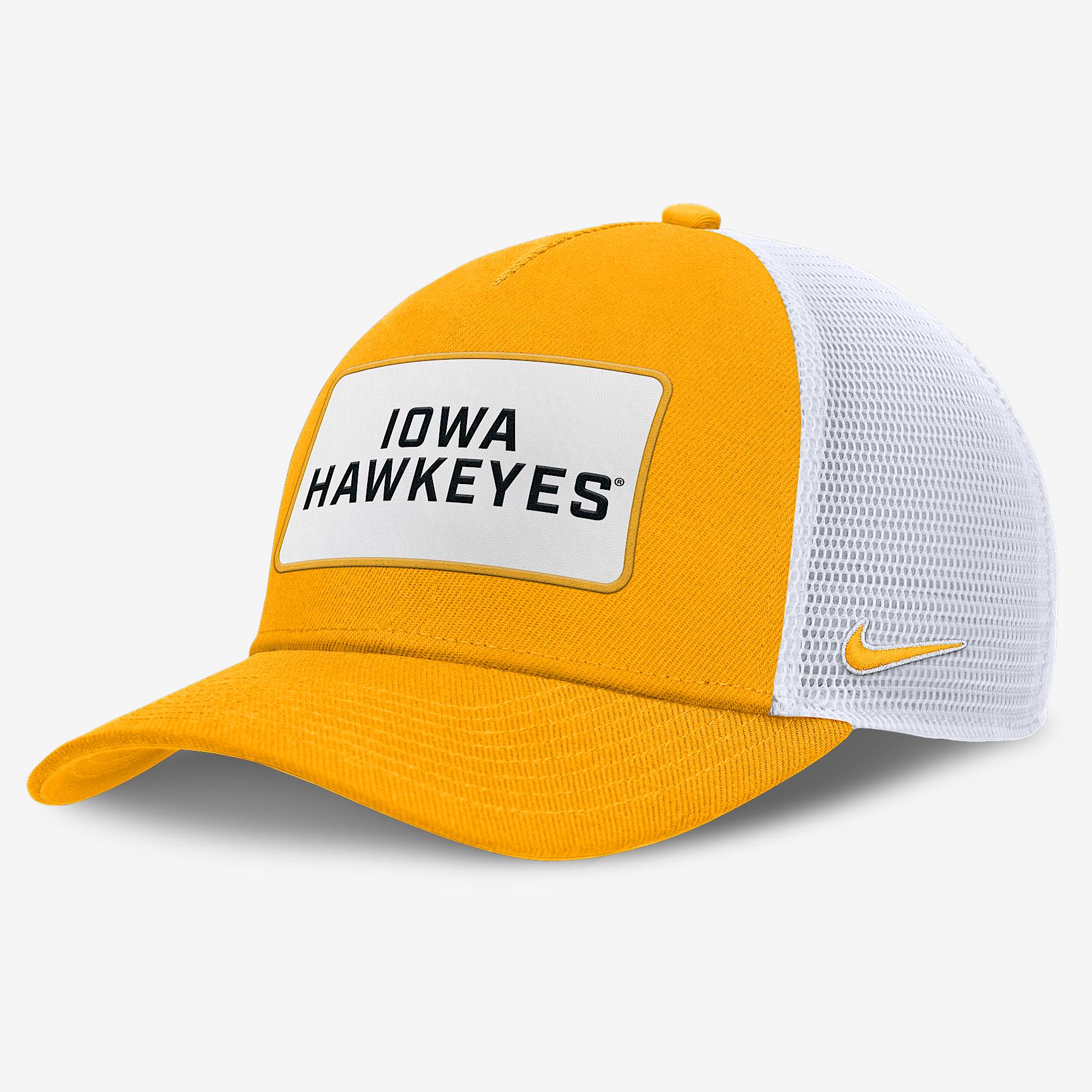Iowa On-Field Rise Men's Nike Nike College Trucker Adjustable Hat Product Image