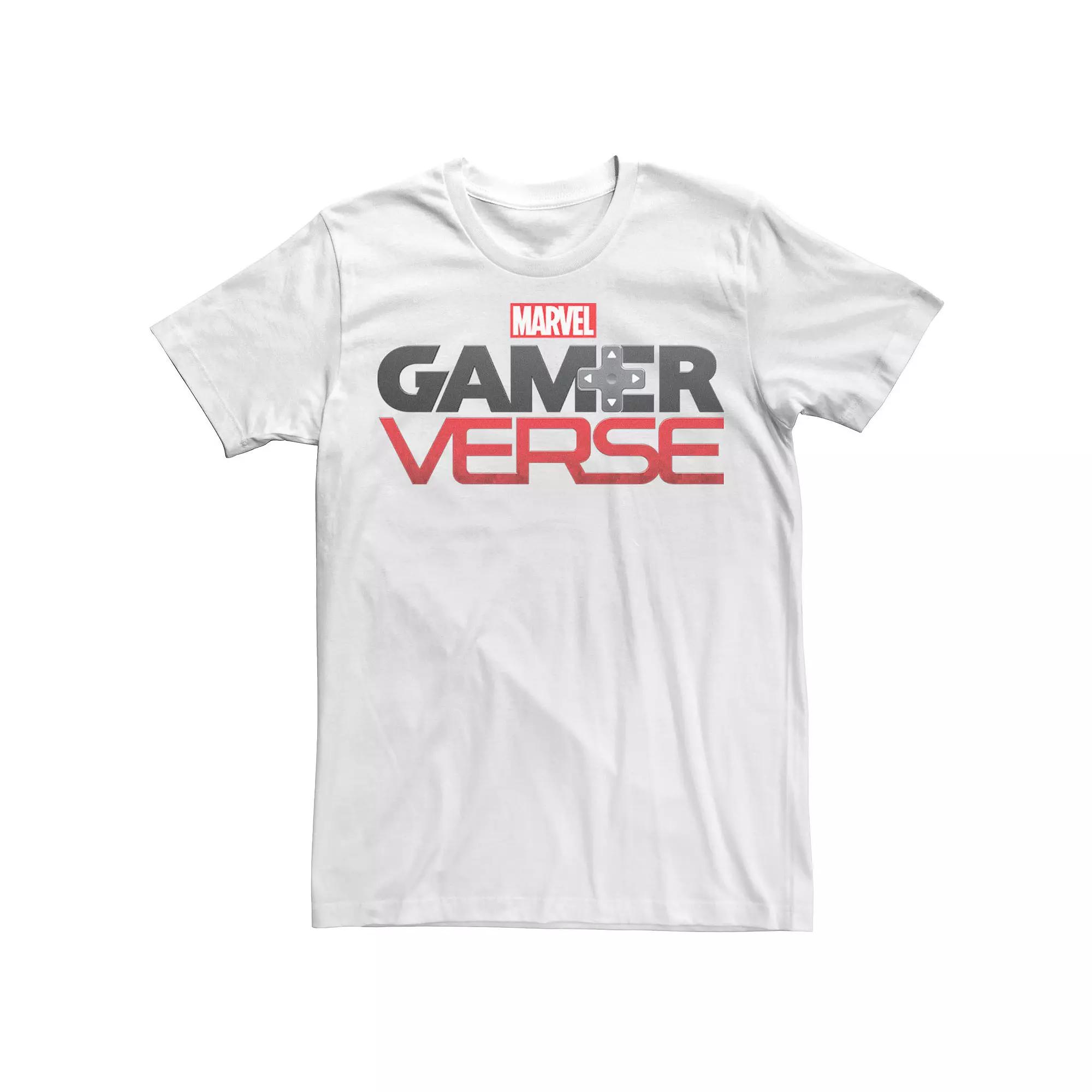 Men's Marvel Gamerverse Stacked Logo Tee,  Product Image