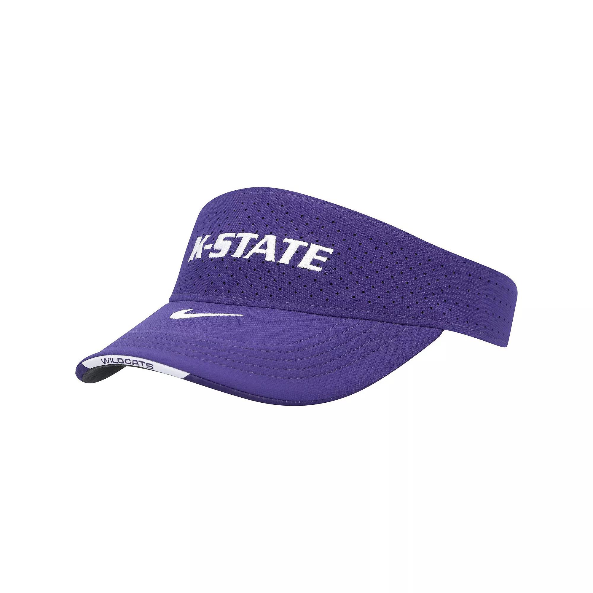 Men's Nike Purple Kansas State Wildcats 2023 Sideline Performance Adjustable Visor Product Image