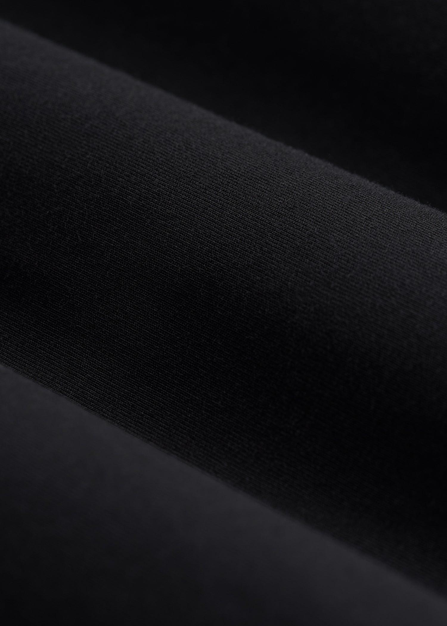 Thermal Merino Wool Base Layer Long Sleeve Top for Tall Women in Black Female Product Image