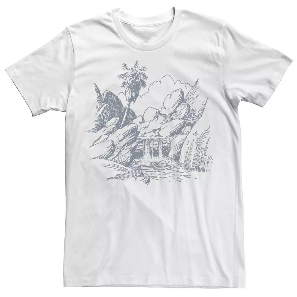 Men's Waterfall Nature Tee,  Product Image