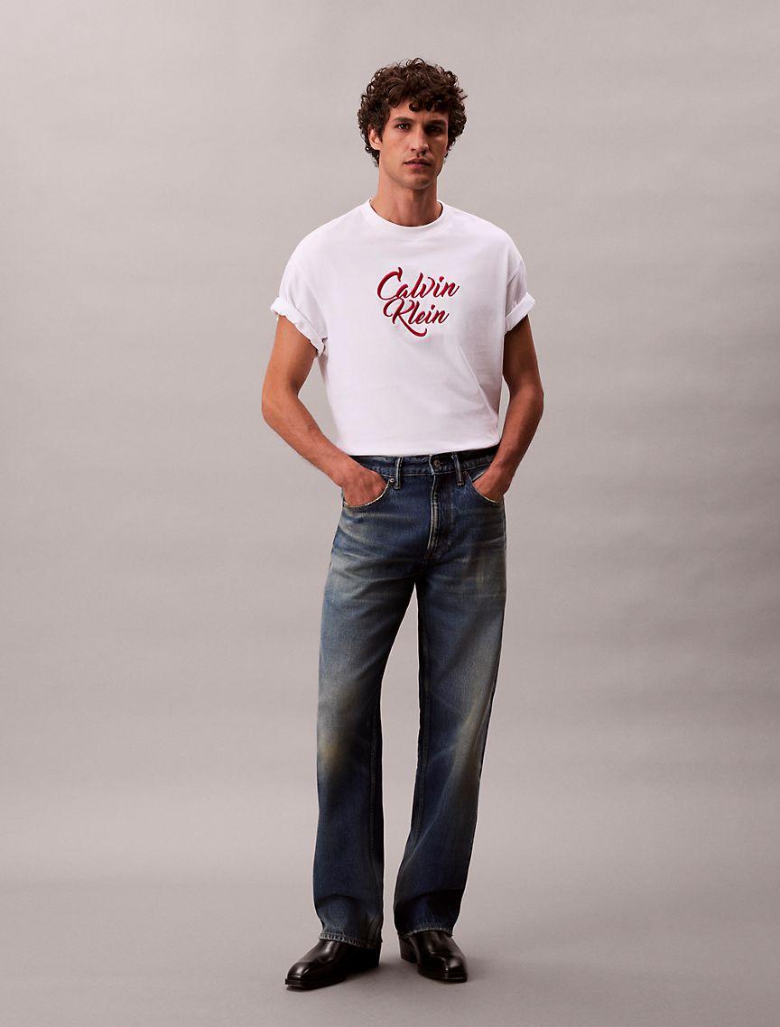 Script Logo Graphic Relaxed T-Shirt Product Image