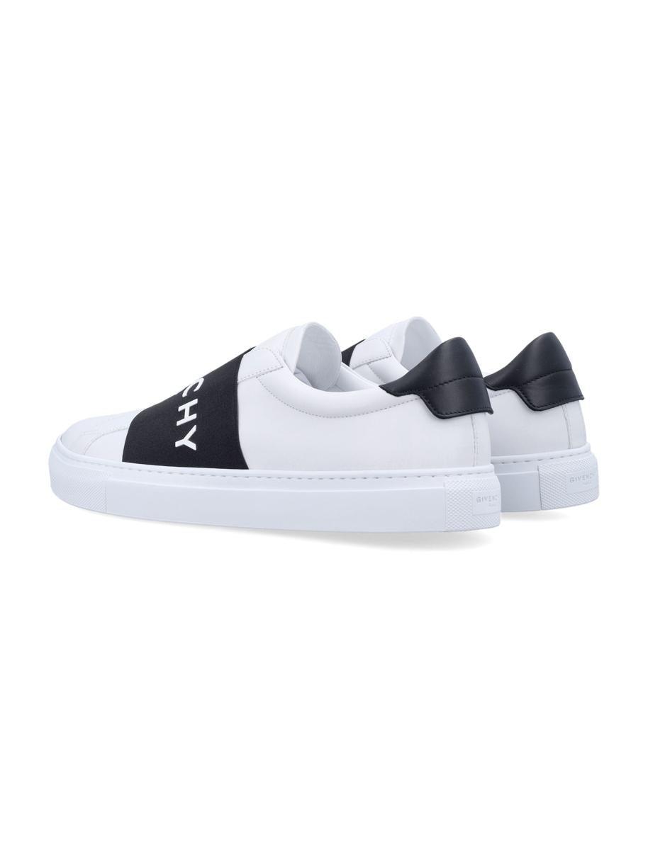 GIVENCHY Urban Street Sneakers In Leather With Elastic Band In Multi Product Image