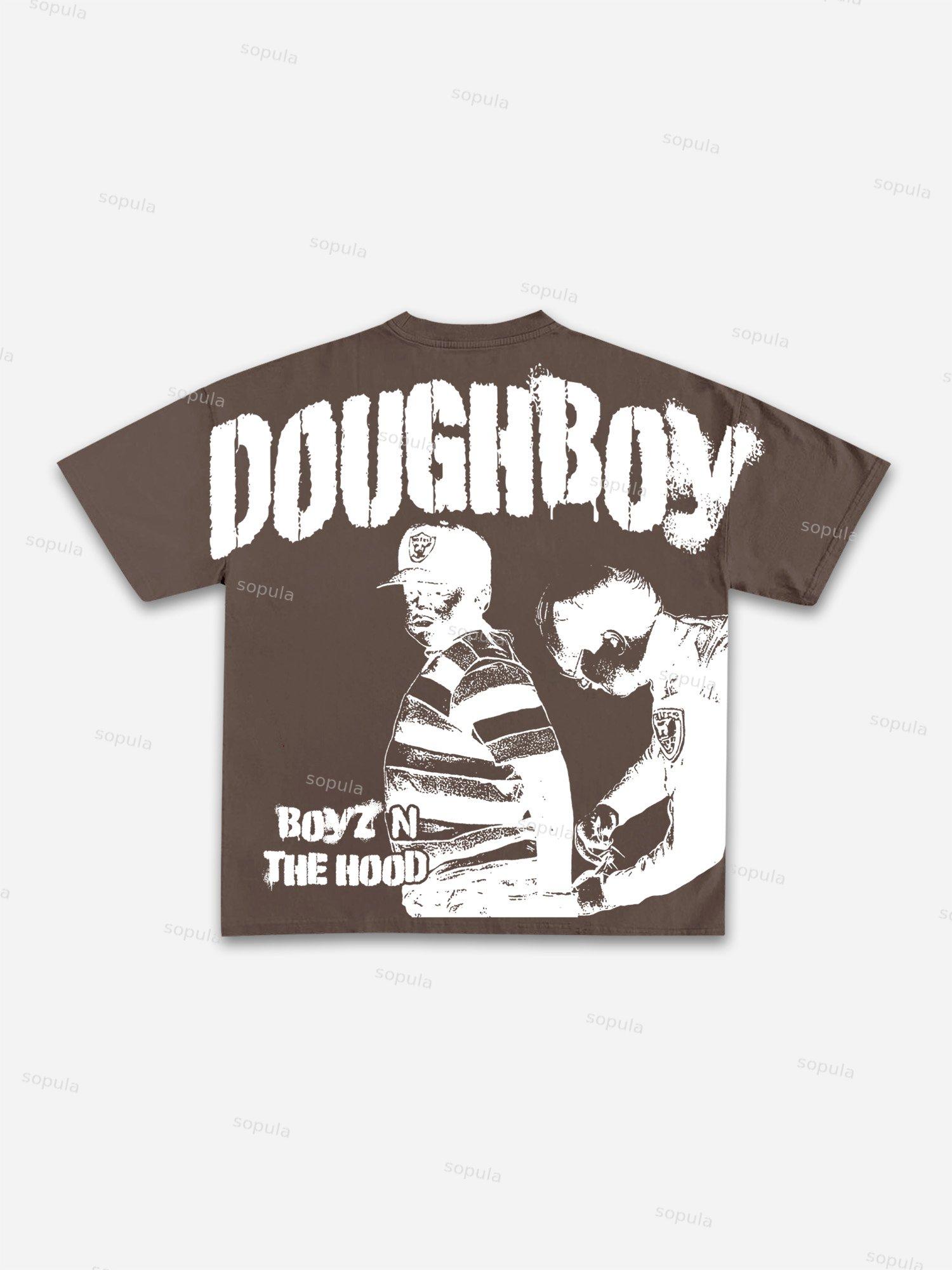 Boyz N The Hood Vintage Aged Graphic Cotton T-shirt Product Image