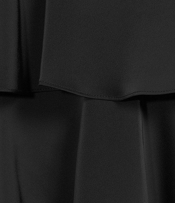 Dear Moon Twist Front Tiered Midi Dress Product Image