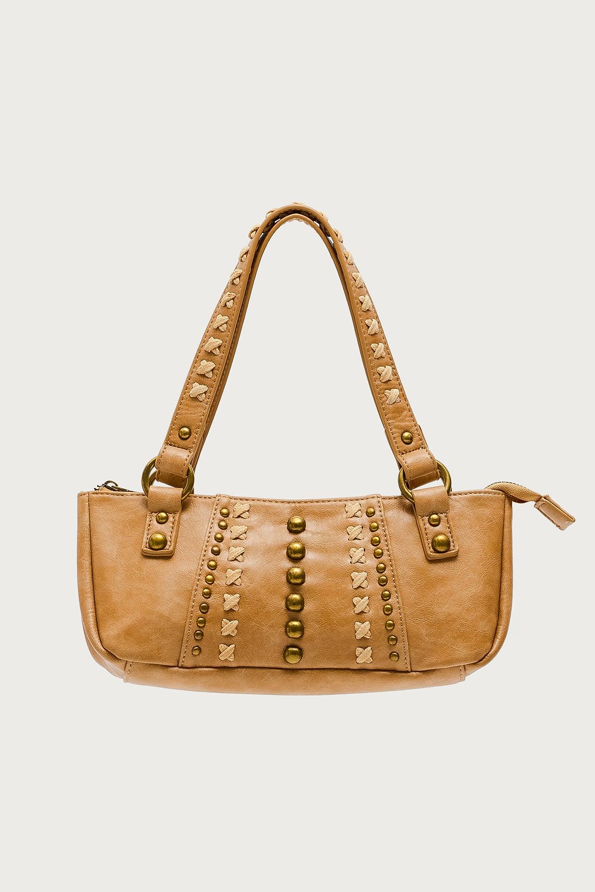 Stud & Stitch Faux Leather Bag Product Image