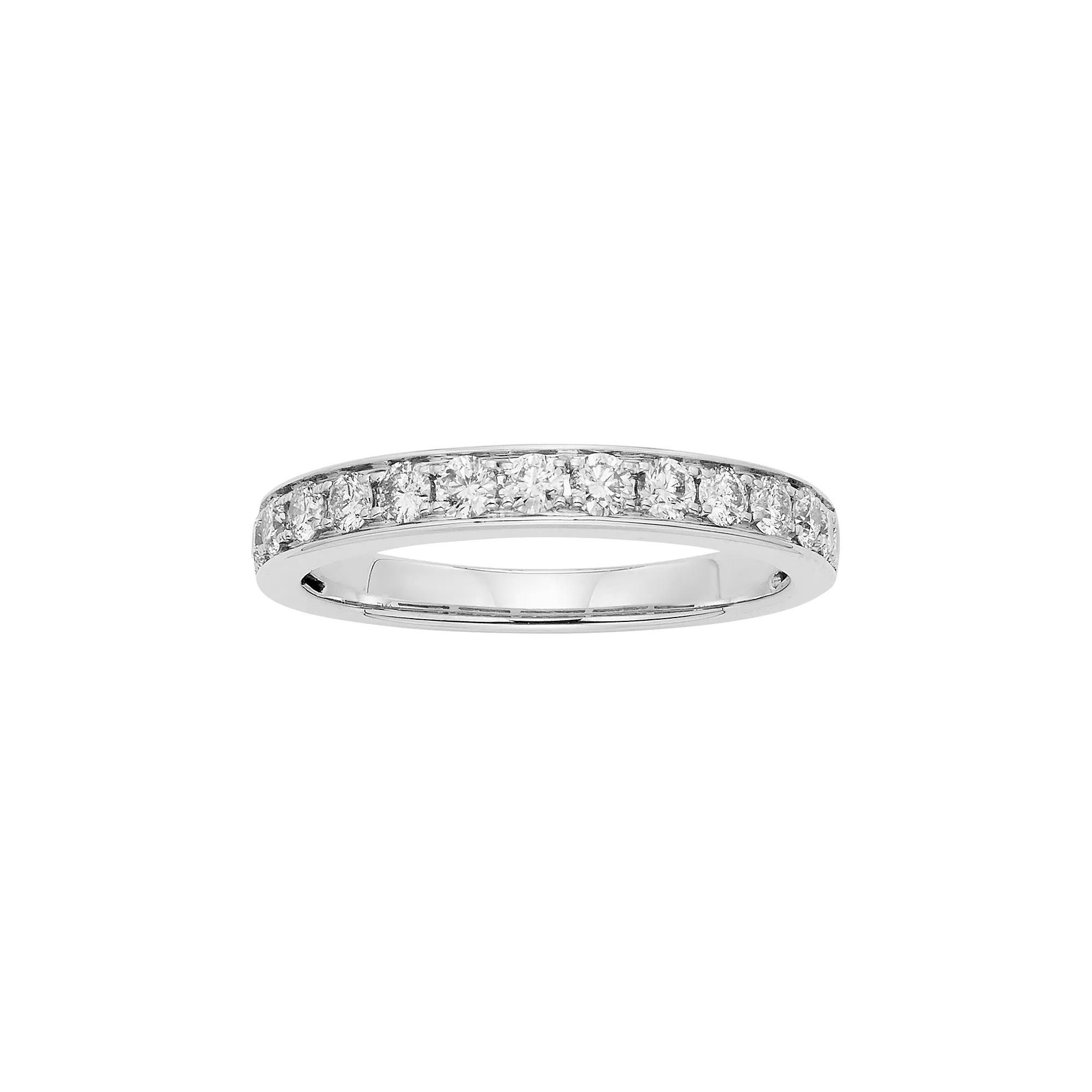 The Regal Collection 1/2 Carat T.W. IGL Certified Diamond 14k Gold Wedding Ring, Women's, Size: 9, White Product Image