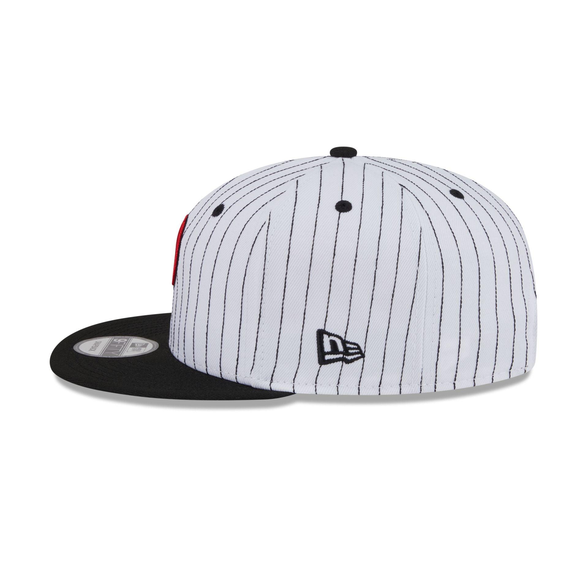 Portland Trail Blazers Deceptor Pinstripe 9FIFTY Snapback Hat Male Product Image
