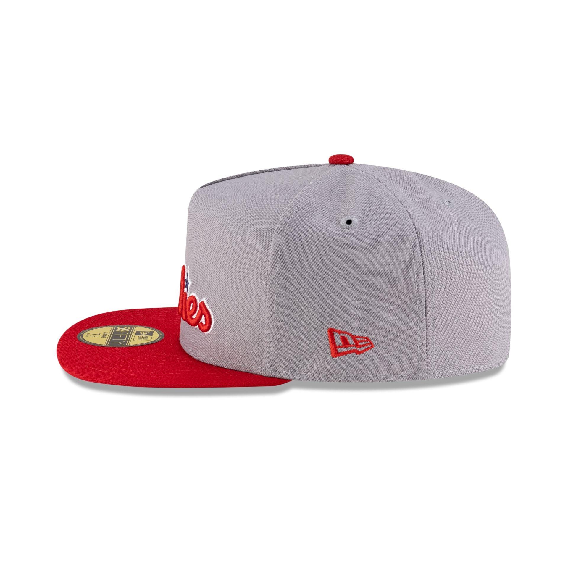Just Caps League Sidepatch Gray San Diego Padres 59FIFTY A-Frame Fitted Hat Male Product Image