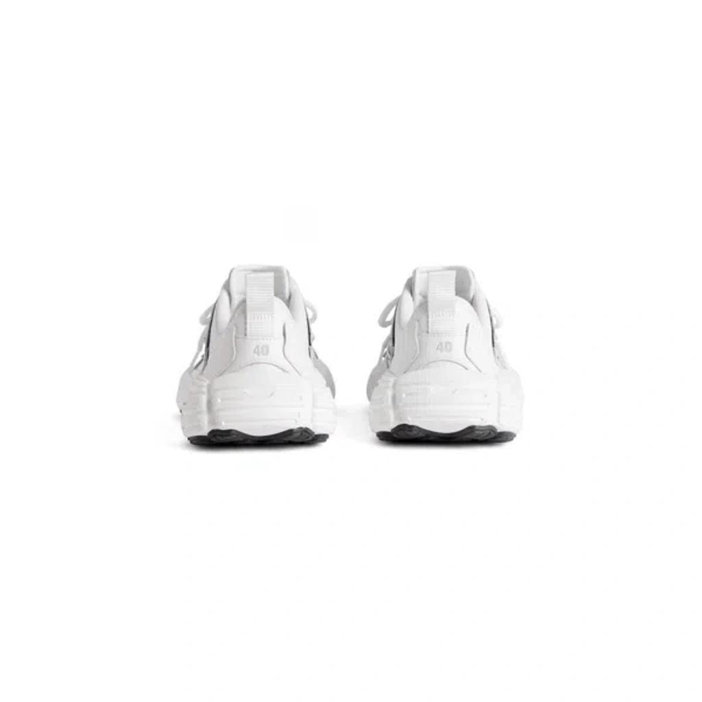 BALENCIAGA Men White Cowskin And Polyester Monday Shoe Sneakers Product Image