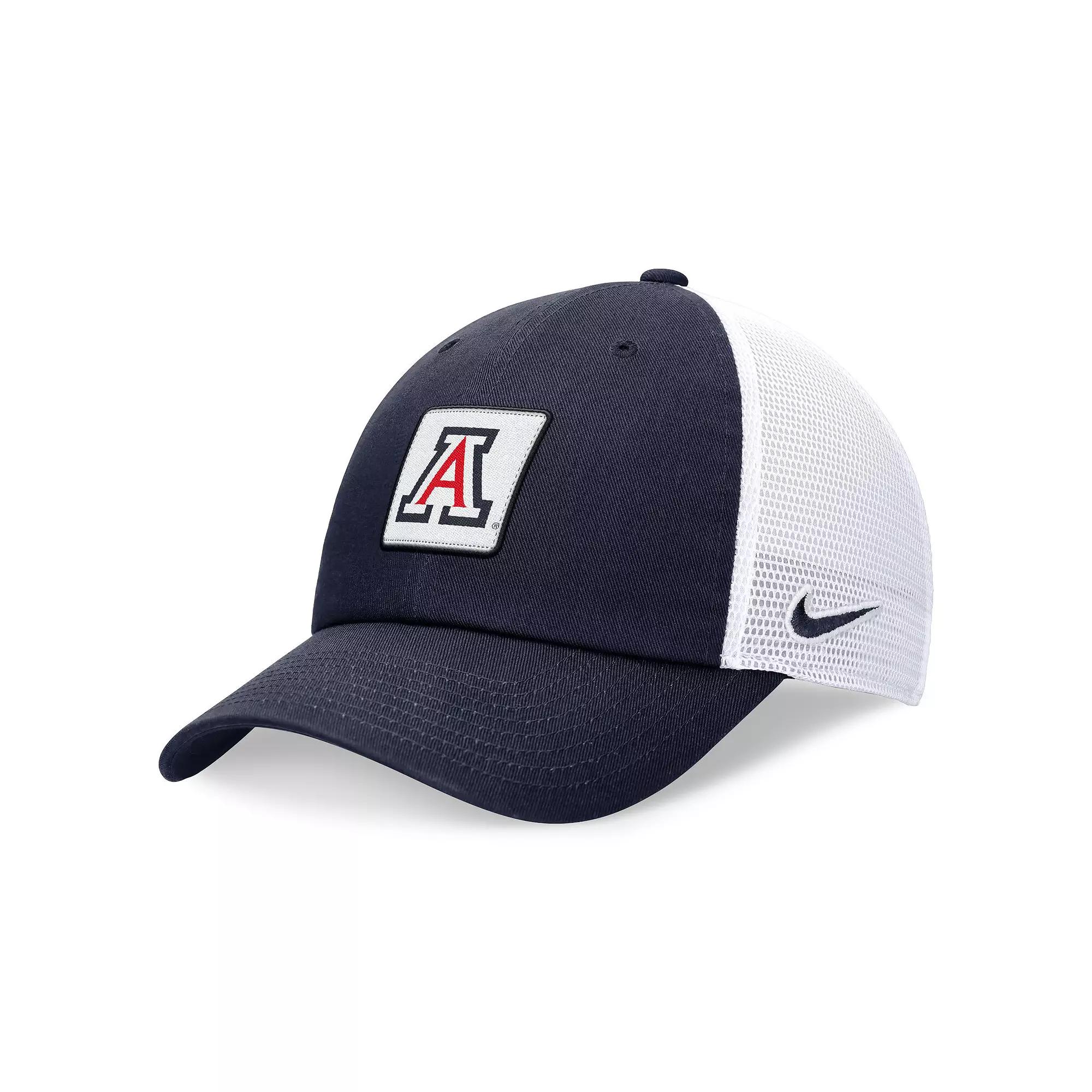 Men's Nike Navy/White Arizona Wildcats Primetime Club Trucker Adjustable Hat, Size: Medium/Large, Blue Product Image