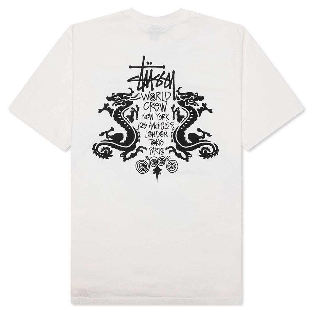 Double Dragon Pigment Dyed Tee - Natural Male Product Image