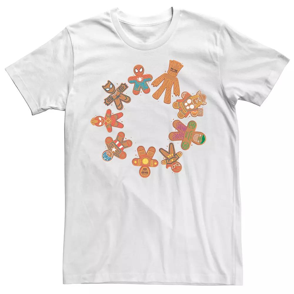 Men's Marvel Avengers Gingerbread Cookie Tee,  Product Image