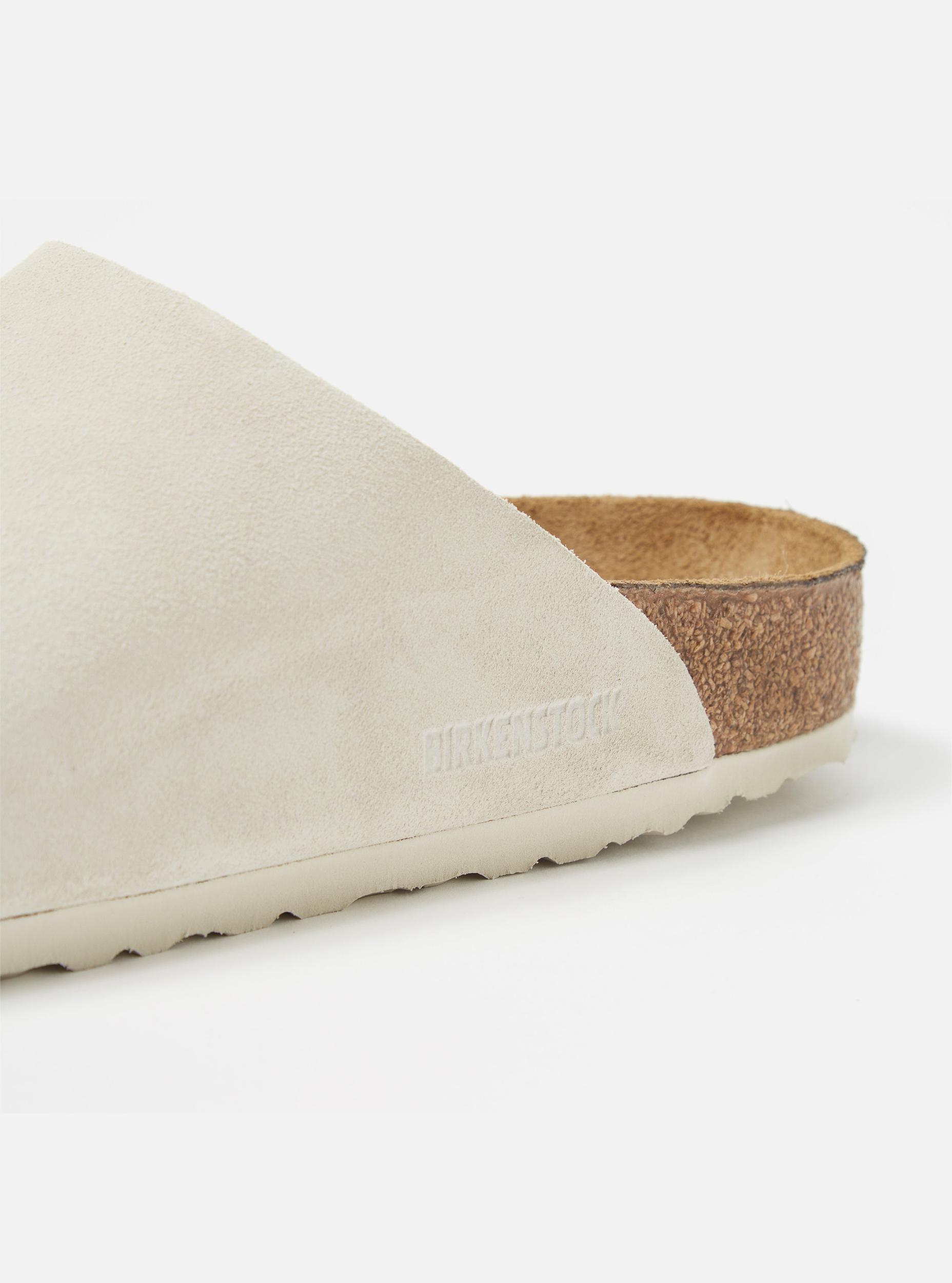 Antique White Suede Birkenstock Zürich Product Image
