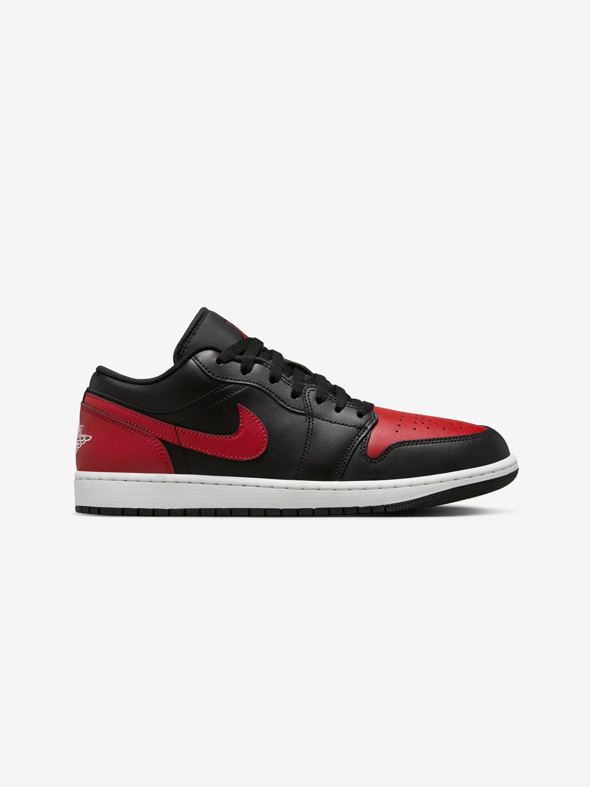 Air Jordan 1 Low (BLACK/VARSITY RED-SUMMIT WHITE) Product Image