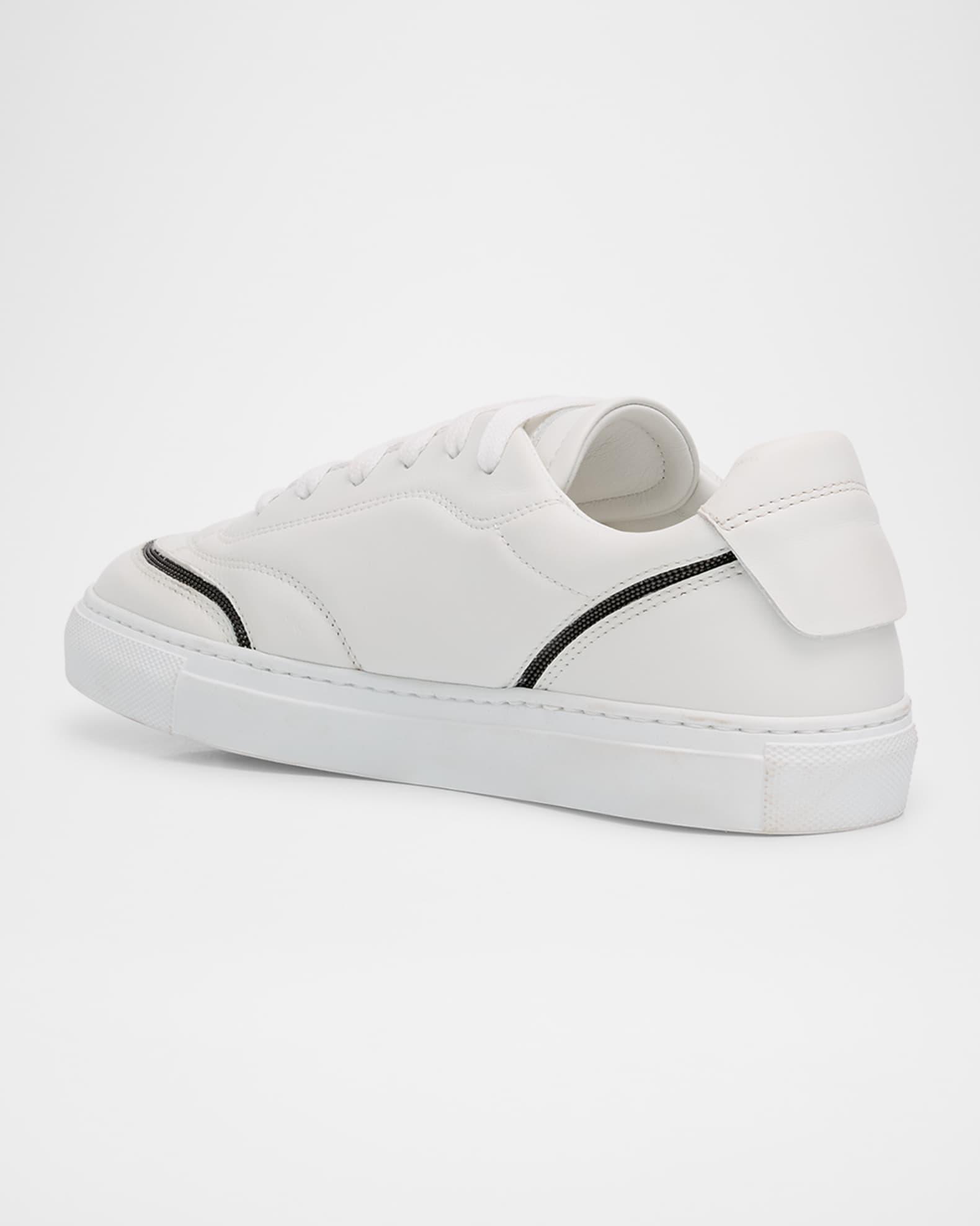 Leather Monili Low-Top Sneakers Product Image
