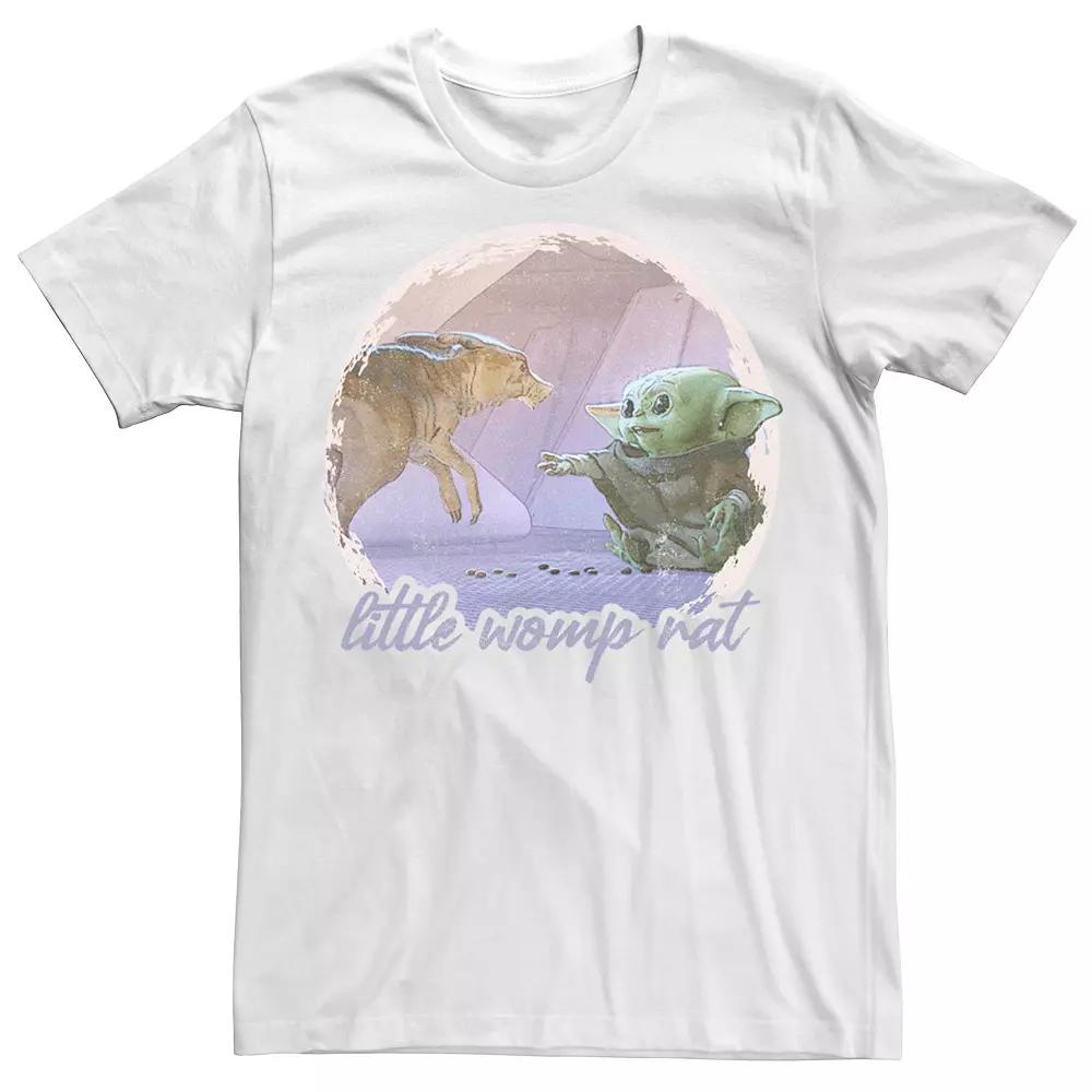 Big & Tall Star Wars: The Mandalorian The Child & Womp Rat Concept Art Tee, Men's,  Product Image