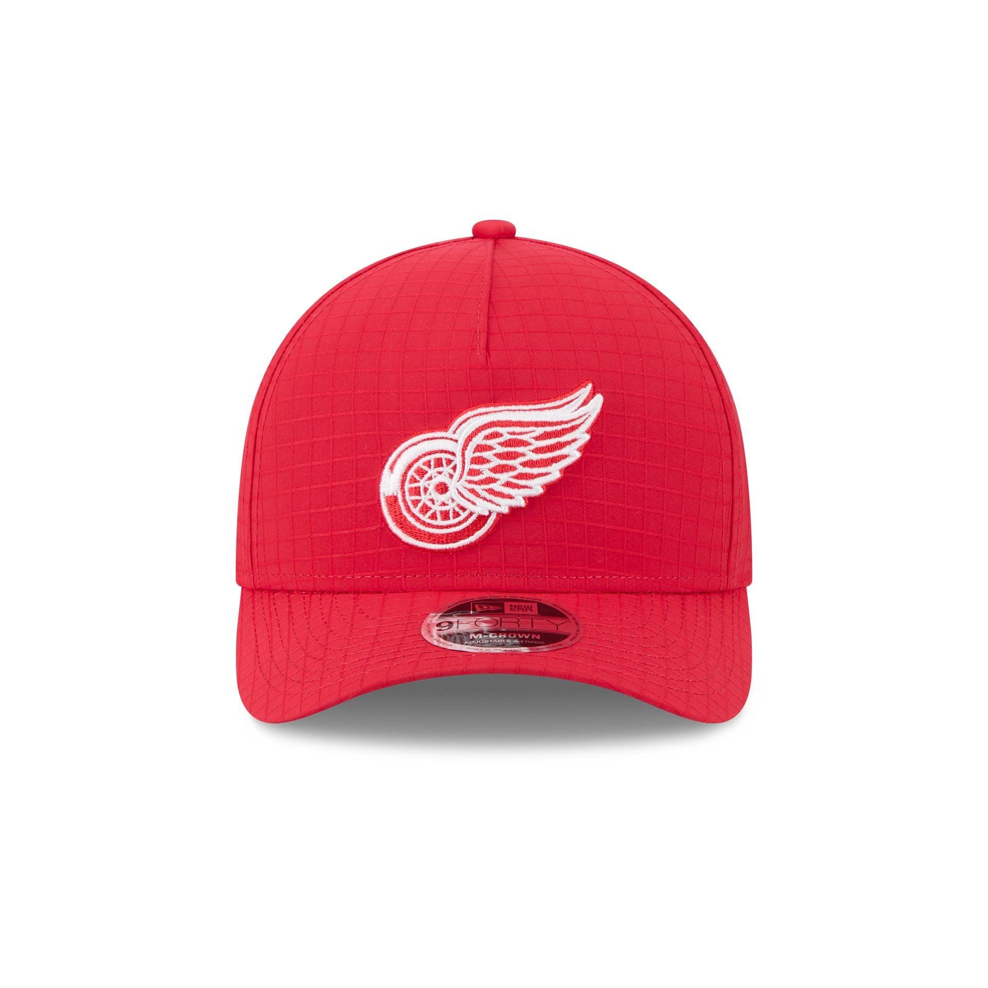 Detroit Red Wings Ripstop 9FORTY M-Crown A-Frame Snapback Hat Male Product Image