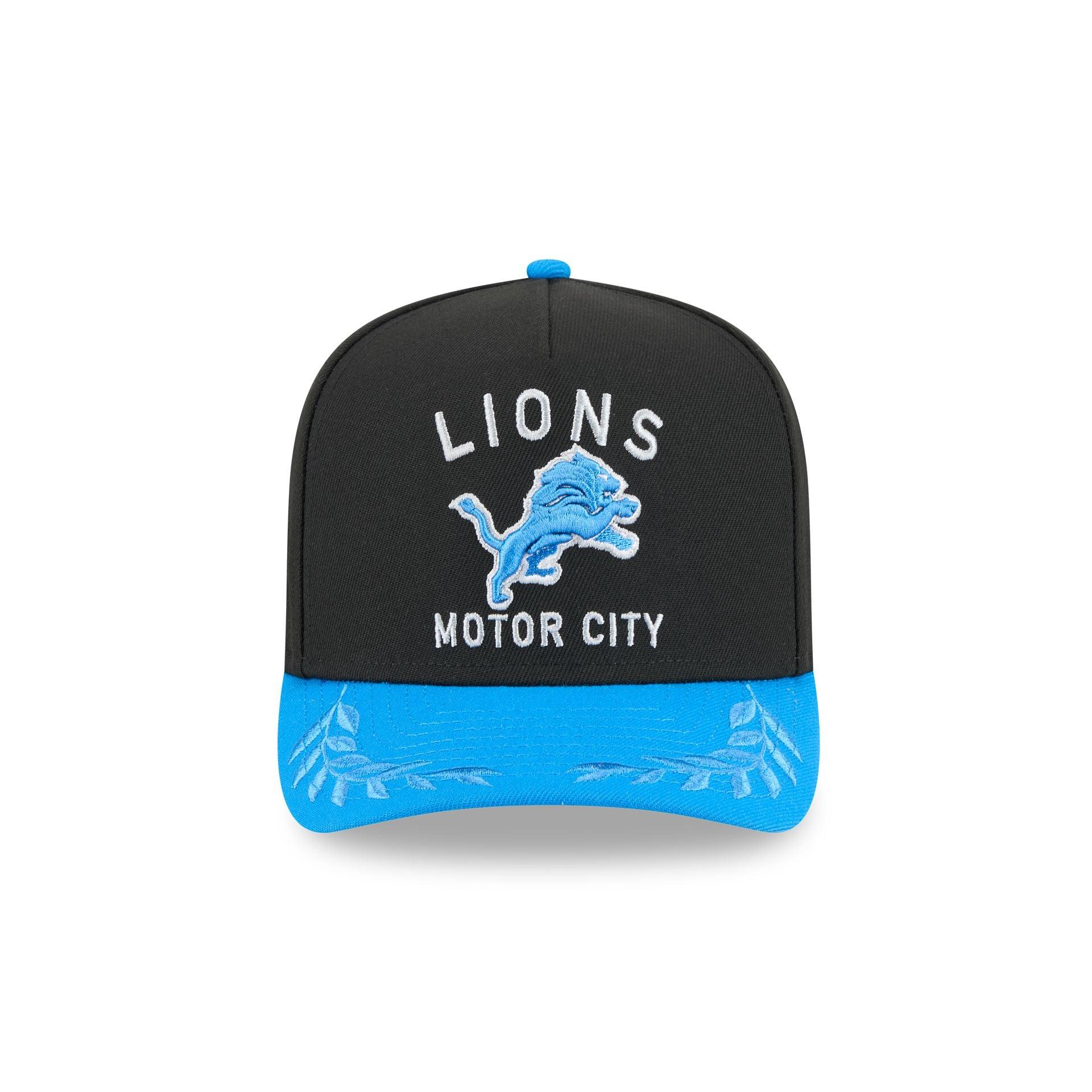 Detroit Lions 2025 Draft 9FIFTY A-Frame Snapback Hat Male Product Image