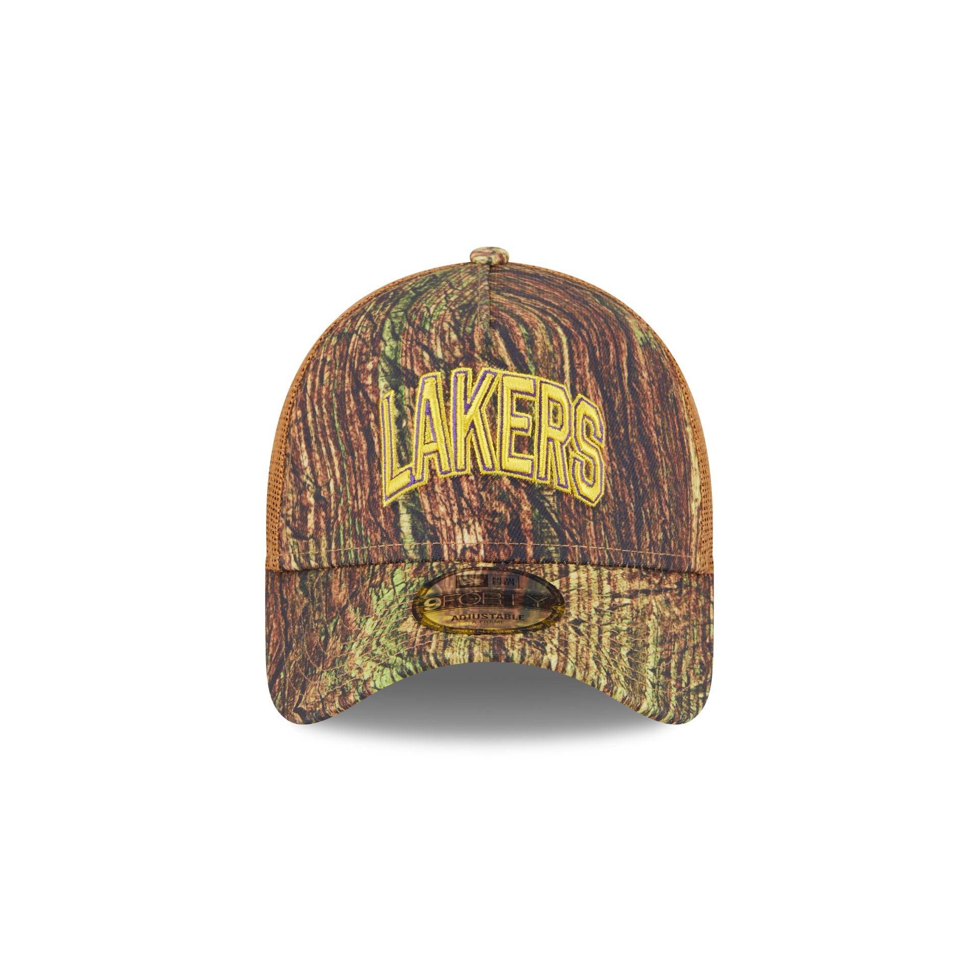 Los Angeles Lakers 2025 All-Star Game Fan Pack Grove 9FORTY A-Frame Trucker Hat Male Product Image