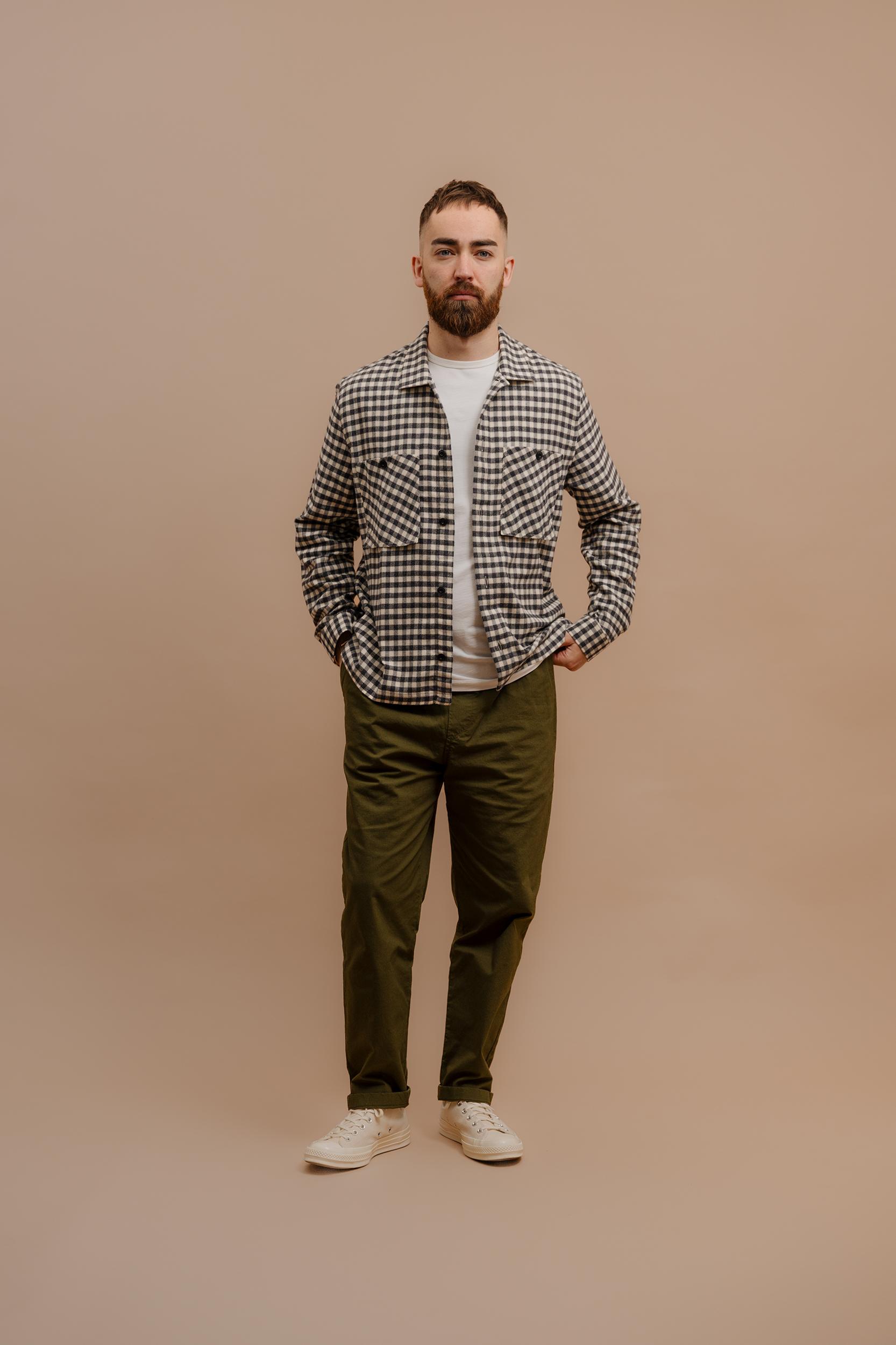 Archive Brushed Form Overshirt Product Image