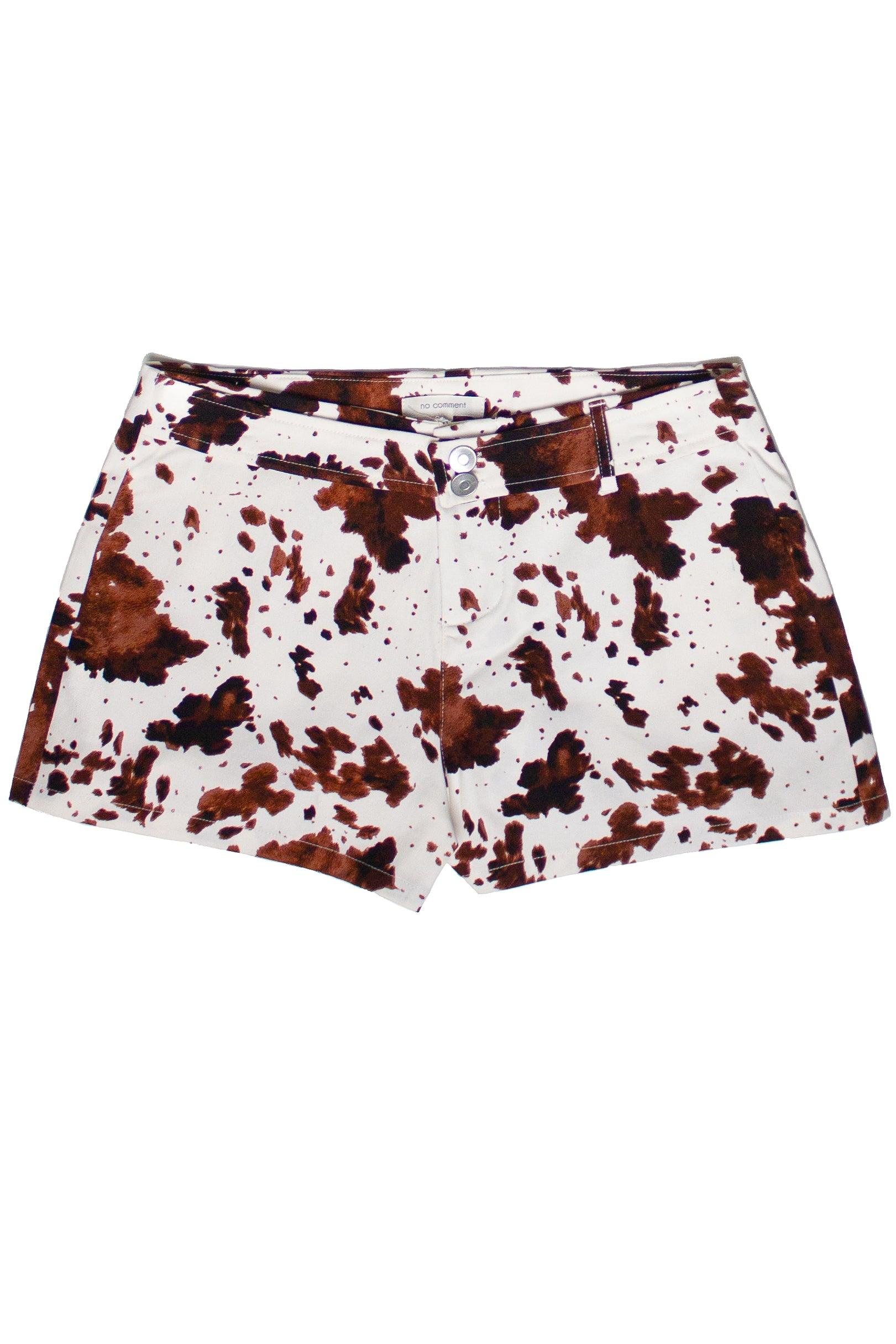 Cow Print Shorts Product Image