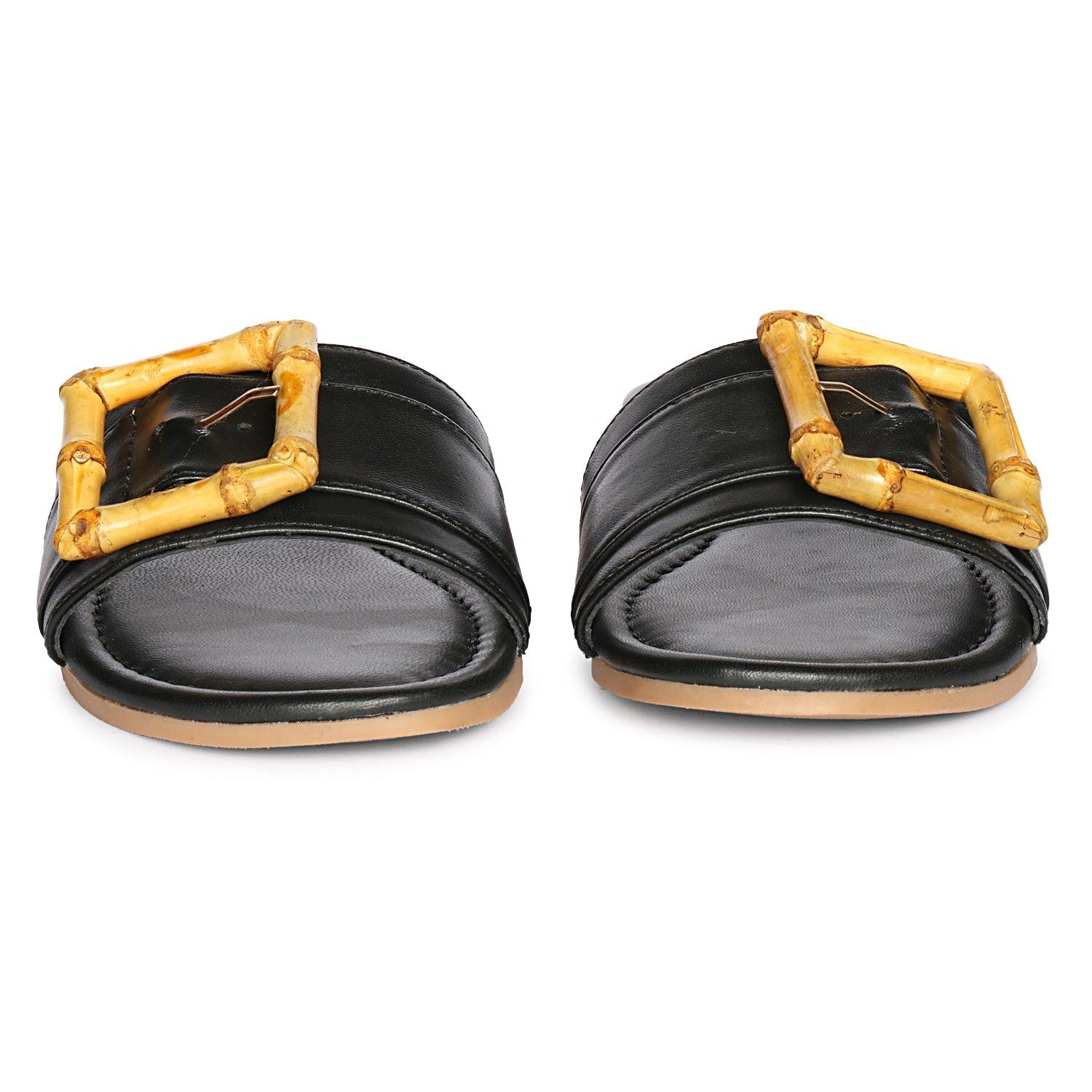 Amsterdam  - Black Sandals Product Image