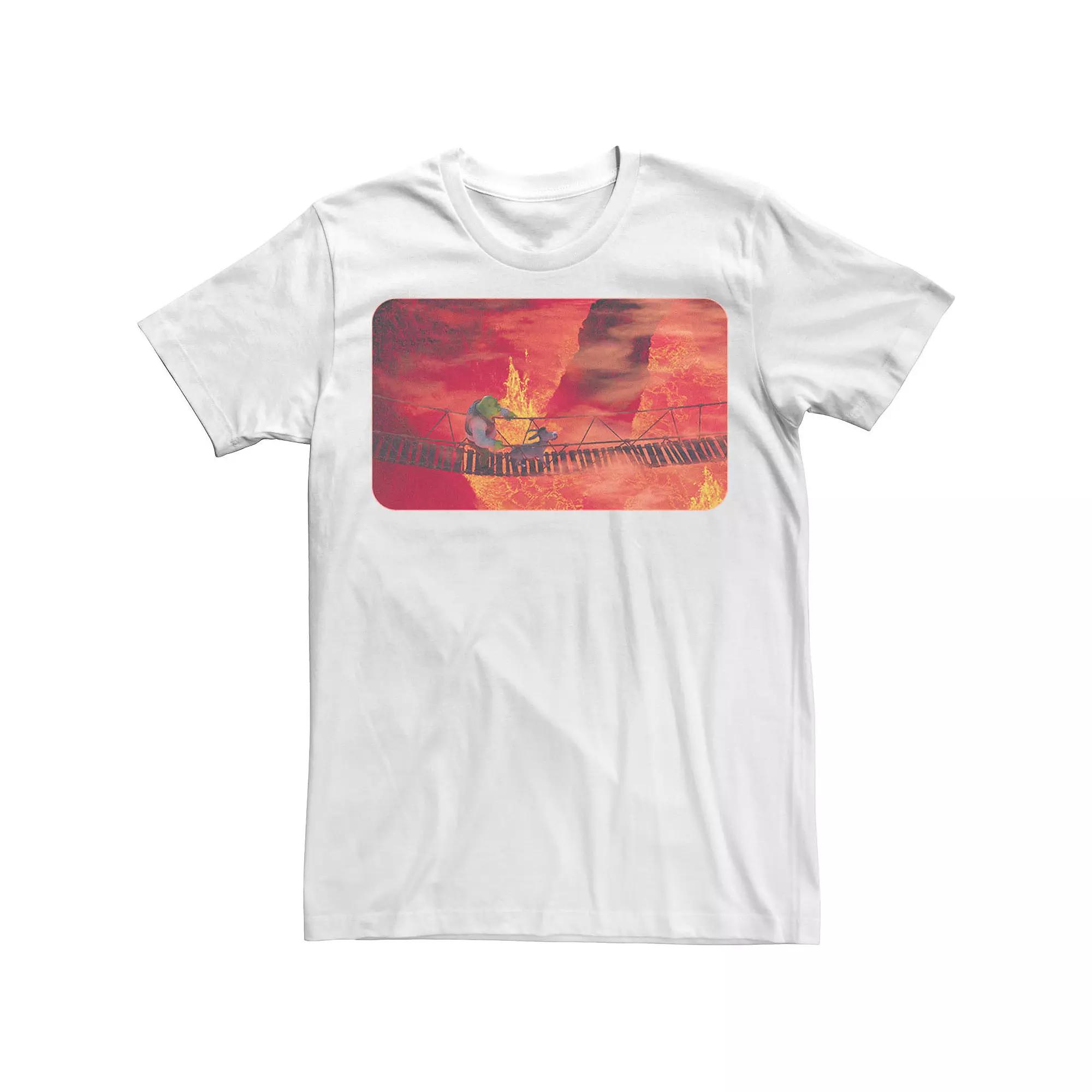 Men's Shrek Franchise Shrek Mondays Poster Tee,  Product Image