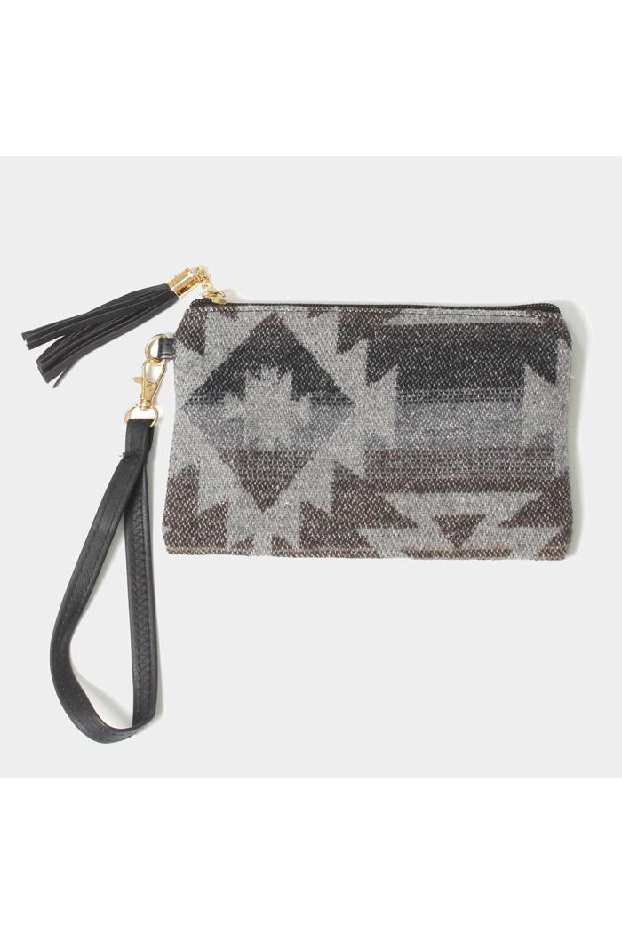 Print Tassel Wristlets Product Image