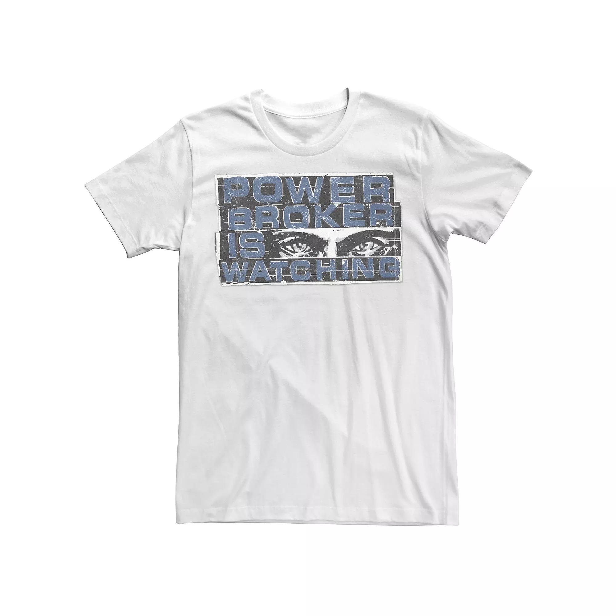 Men's Marvel Falcon & Winter Soldier Power Broker Is Watching V3 Tee,  Product Image