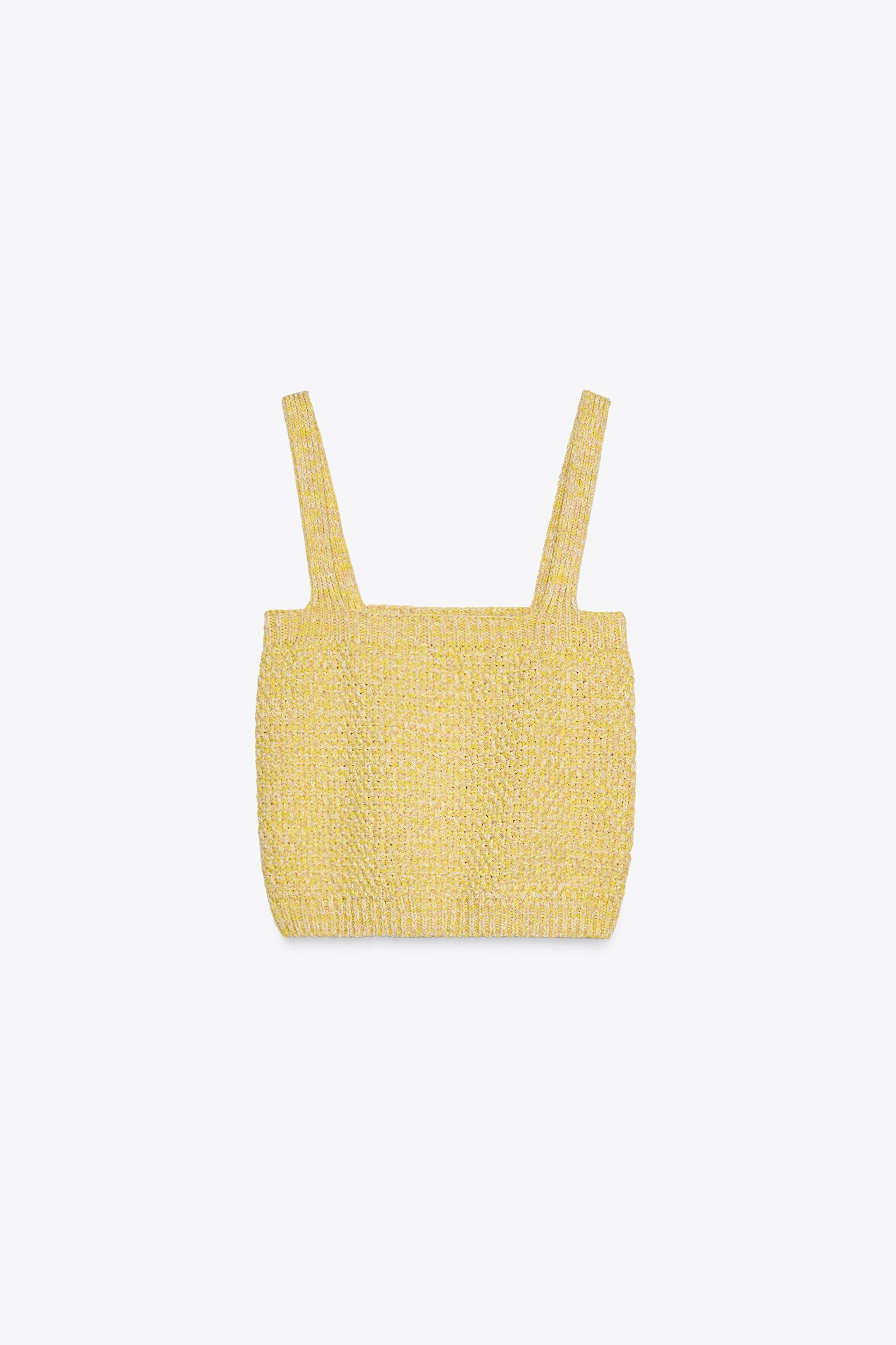 SHORT KNIT TOP Product Image