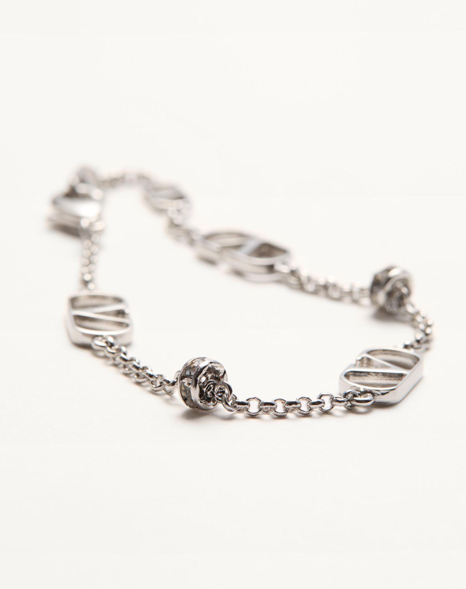 Vlogo Signature Metal And Crystal Bracelet Product Image