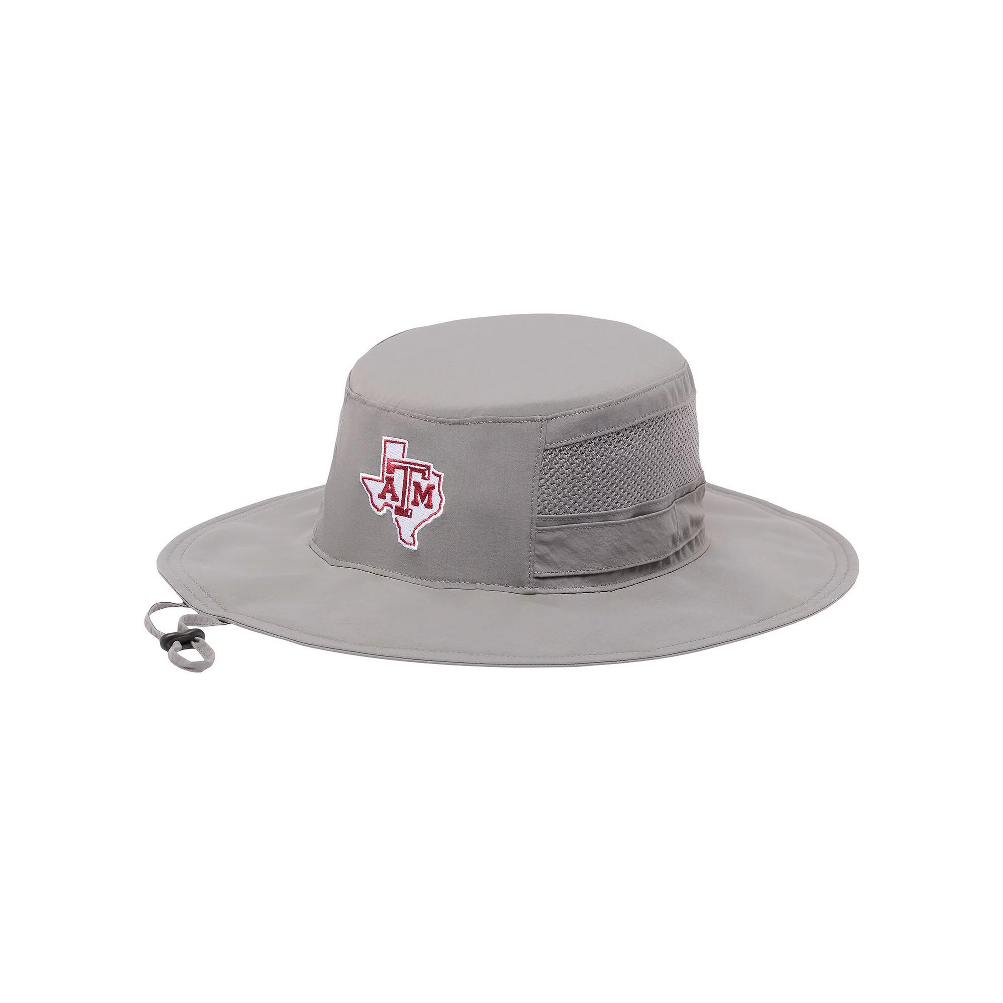 Men's Columbia  Gray Texas A&M Aggies Bora Bora III Omni-Shade Booney Hat, Grey Product Image