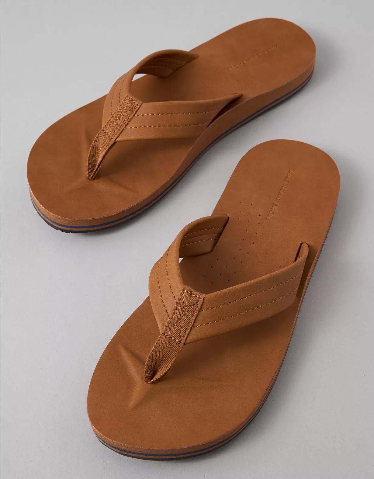 AE Men's Classic Leather Flip Flop Product Image